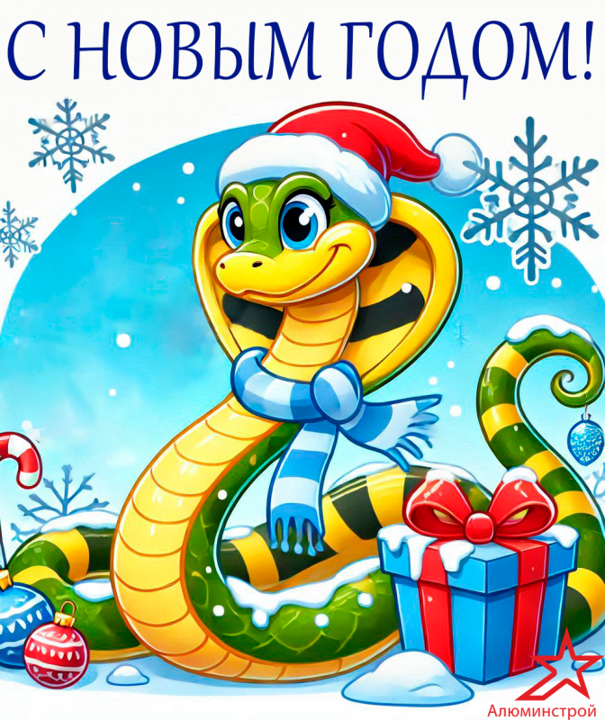 С наступающим Новым годом!