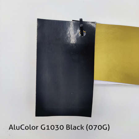 Пленка цветная AluColor G1030 Black (070G)