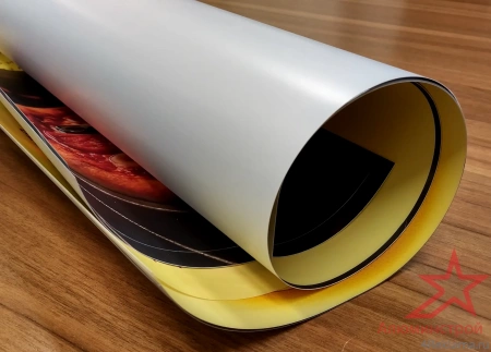 Белая самоклеящаяся пленка для печати Ritrama Ri-Jet 165 с матовой поверхностью